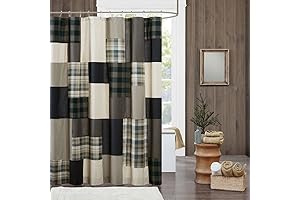 Woolrich Winter Hills Country Plaid Shower Curtain