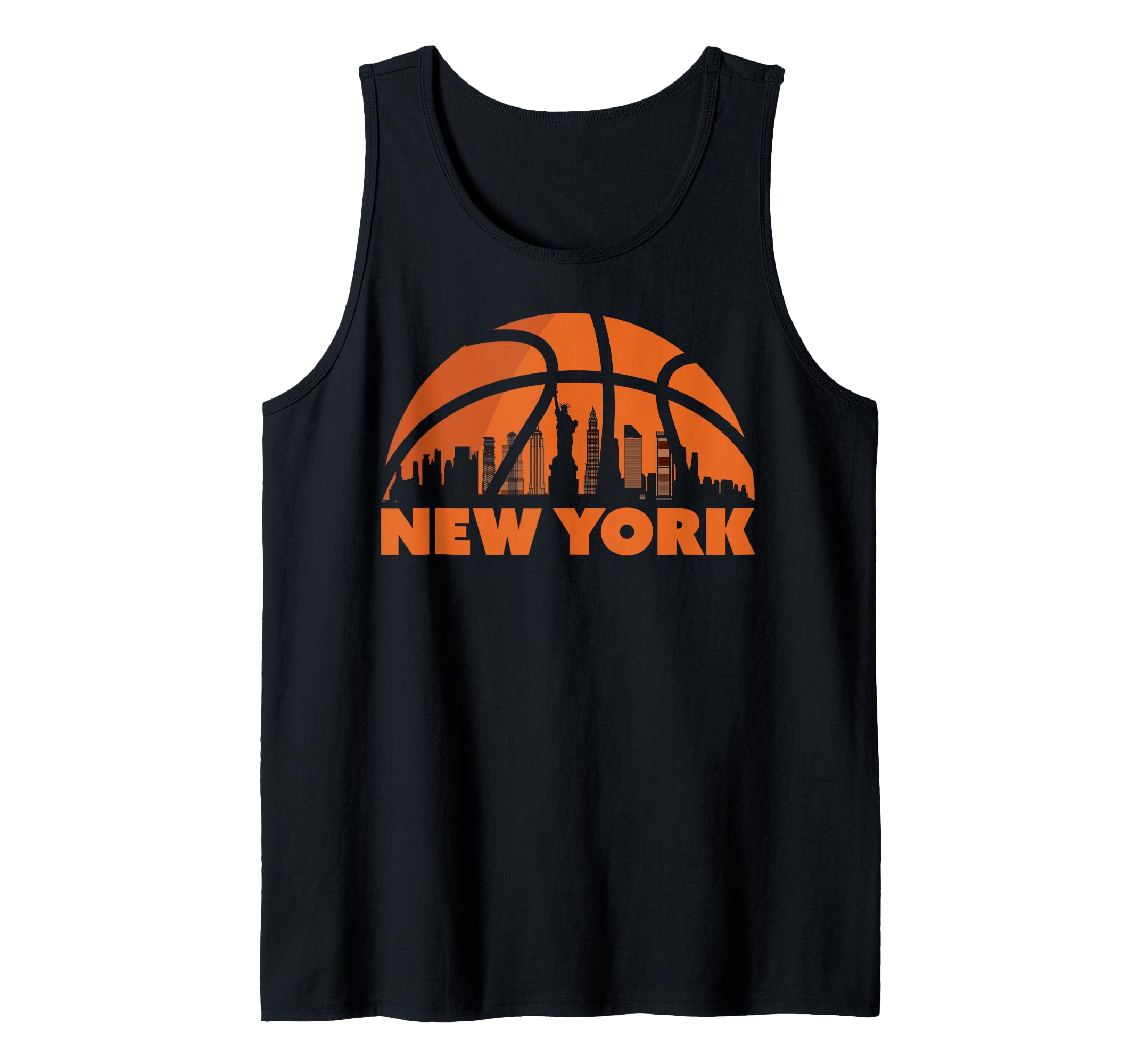 New York City Skyline Basketball Tank Top