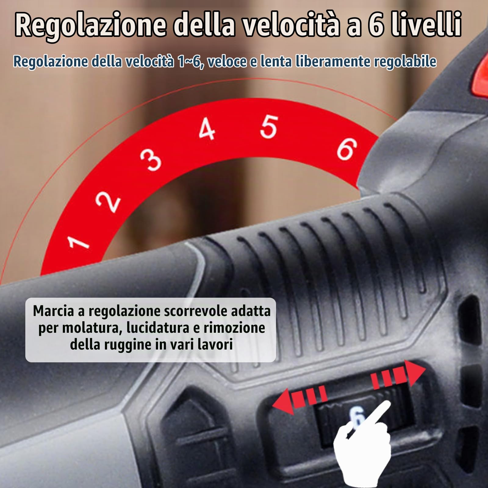 Levigatrice A Nastro, Levigatrice A Nastro A Batteria Compatibile Con Makita 18v Multilevigatrice Lima Elettrica 10x330mm 3 Nastri Abrasivi 6 Velocità Orientabile A 35° (Senza Batteria)