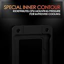 Thermal Grizzly - CPU Contact Frame Intel 13th & 14th Generation - for Optimized CPU Contact Pressure to Improve The Cooling Performance - Easy Install - by der8auer gallery image