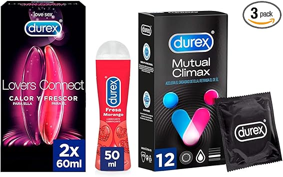 Preservativos Retardante Durex Mutual Climax 12 Condones + ...