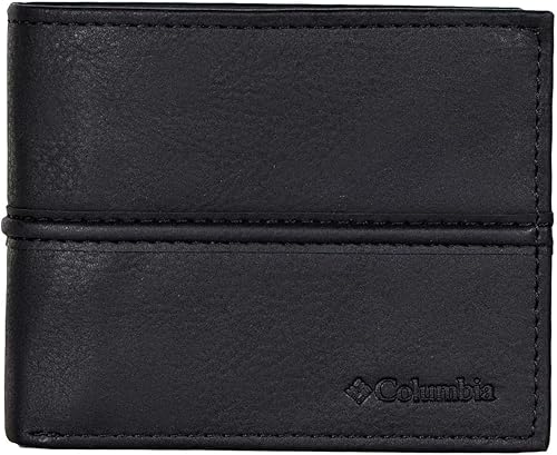 Columbia RFID - Cartera con bloqueo de seguridad para hombre, cartera Rfid, talla única