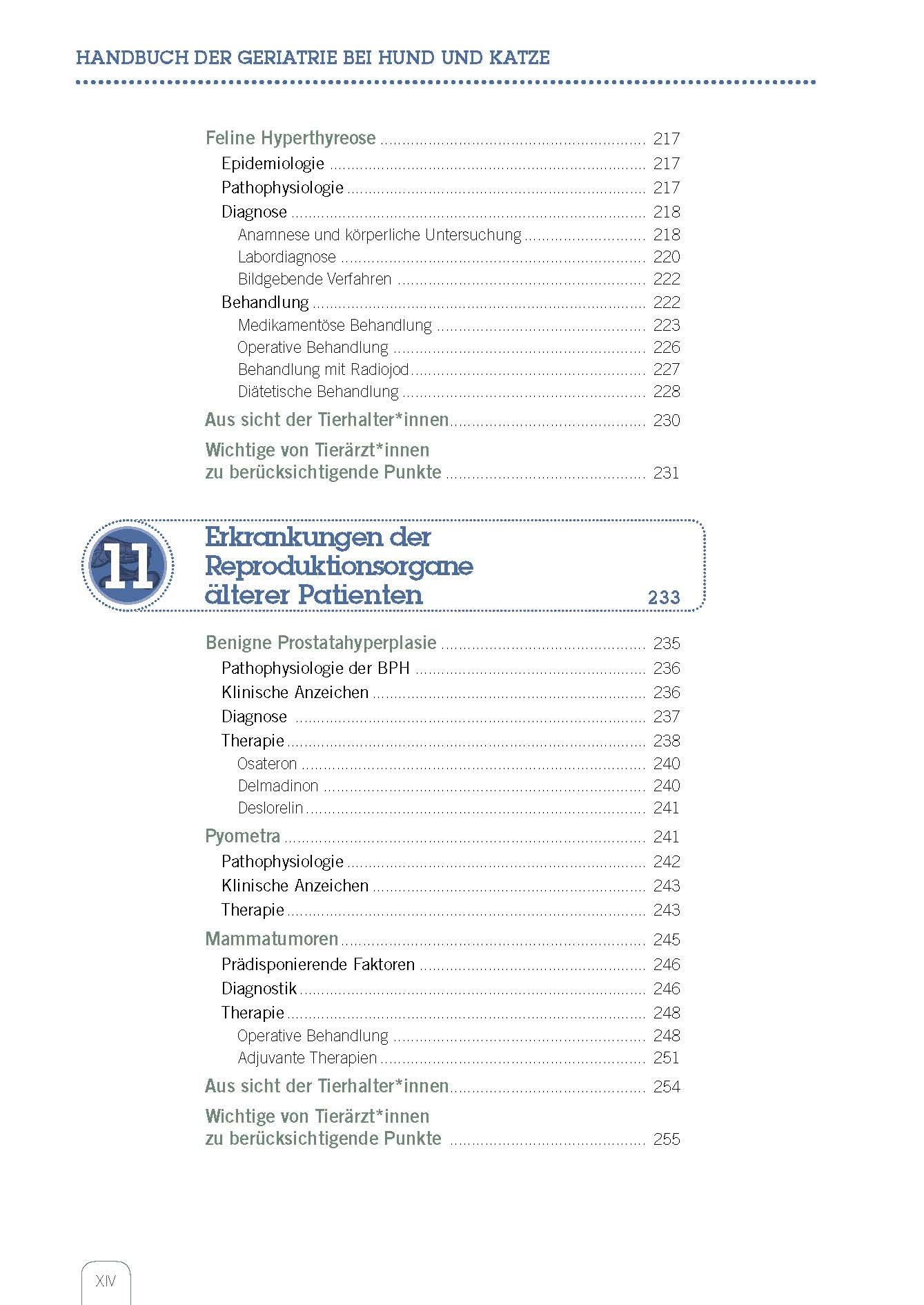 Das Handbuch der Geriatrie bei Hund und Katze