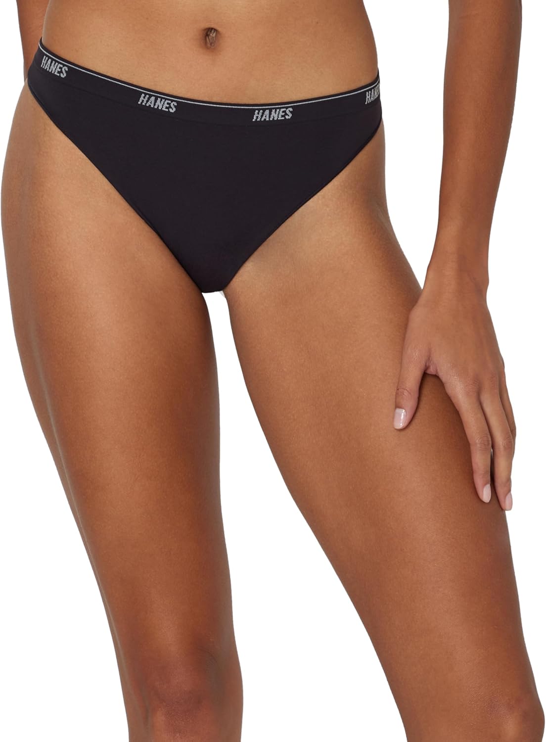 Hanes womens Moves Underwear, 360° Flex Stretch Panties, Smooth & Seamless Hipsters Bikinis Or Thongs, 6-pack - Image 2