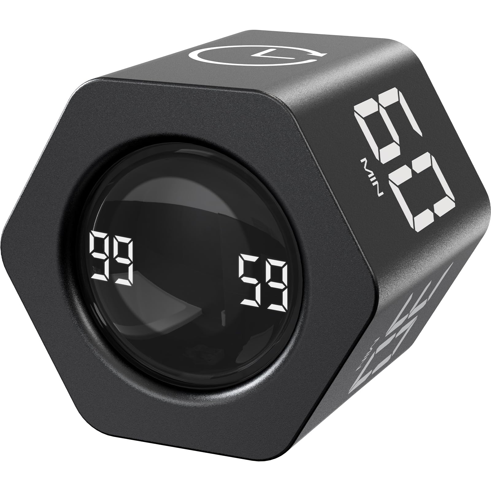EooCoo Pomodoro Cube Timer with Gravity Sensor,1/5/10/30/60 Minutes Pr