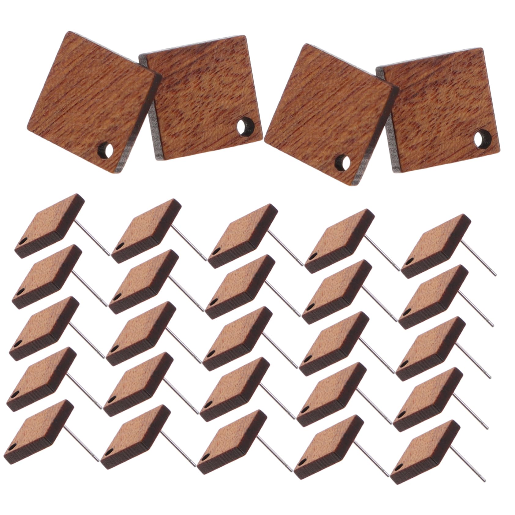 TEHAUX 90stücke Geometrische Ohrringe Bastelmaterialien Für Schmuckherstellung Sichere Und Langlebige Ohrring- Für Designs