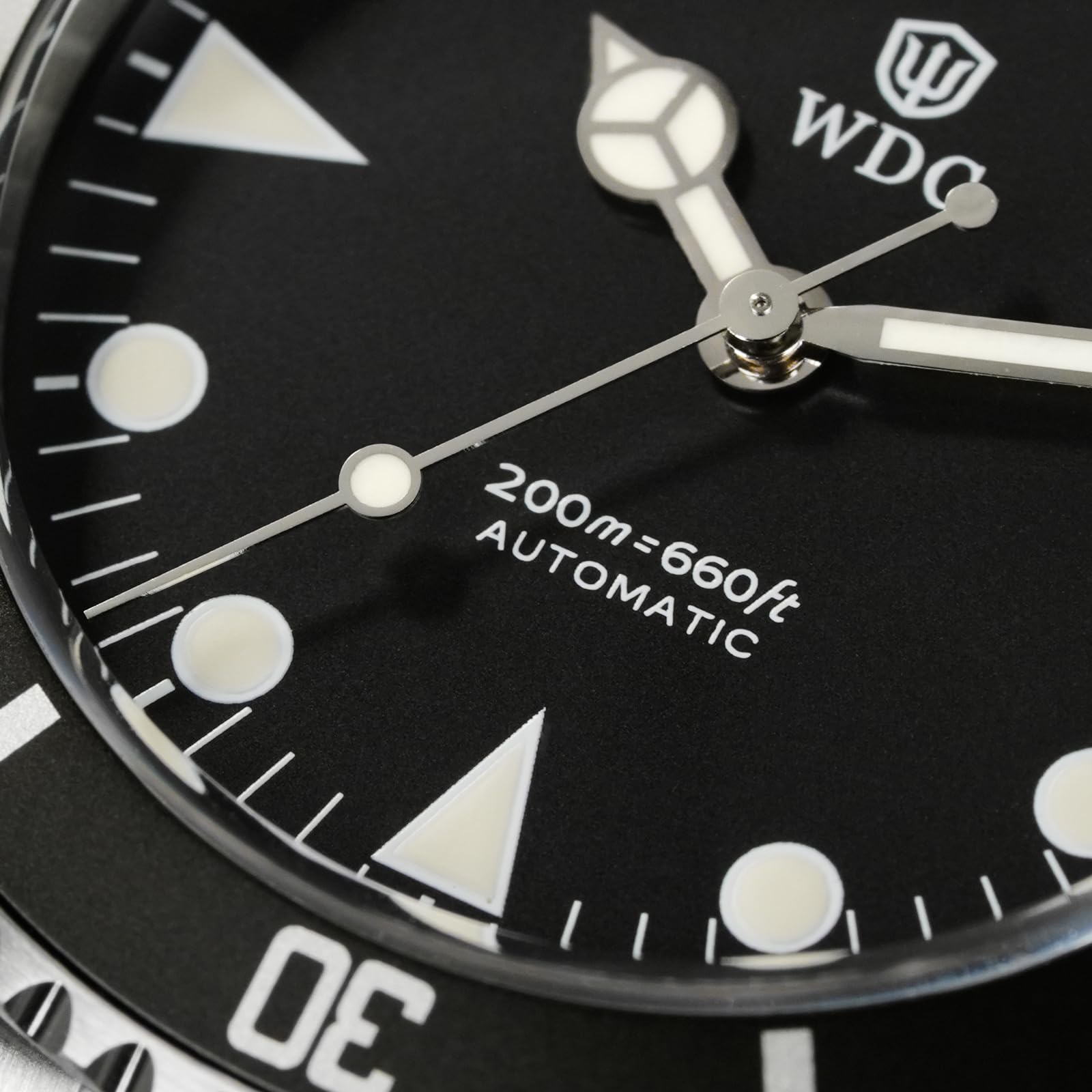 watchdives WD5513P Vintage Sub Taucheruhr für Herren, PT5000 PT5004 Automatik Mechanische Luxus Taucheruhren, 40,7 mm Gewölbtes Saphirglas Armbanduhr, 20 Bar wasserdichte Taucheruhr