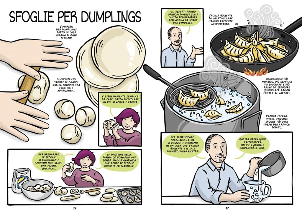 Dumplings. Un libro di cucina a fumetti