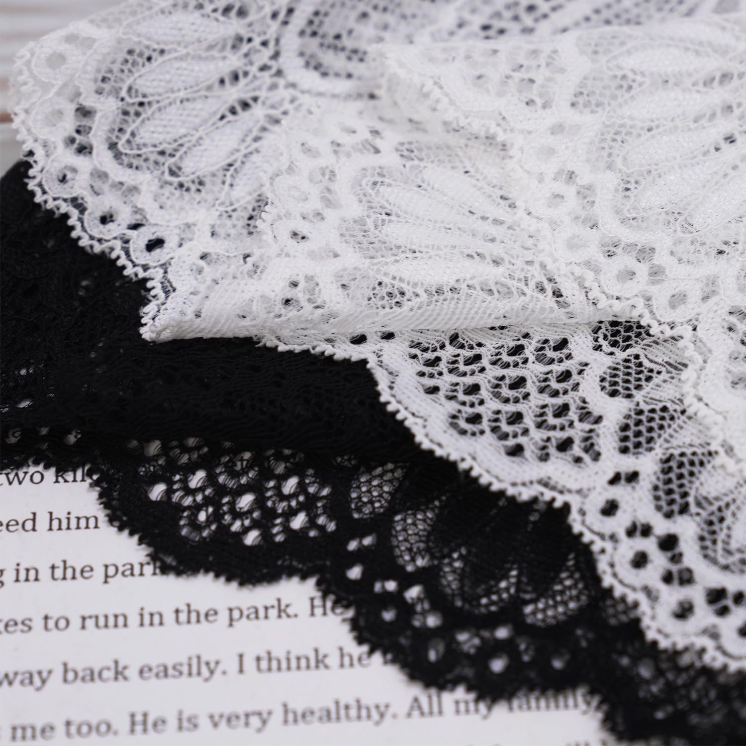 Women's Lace Camisole Crop Tops Modesty Panel Cleavage Cover up for Low Neckline Low Cut Dress - Image 7