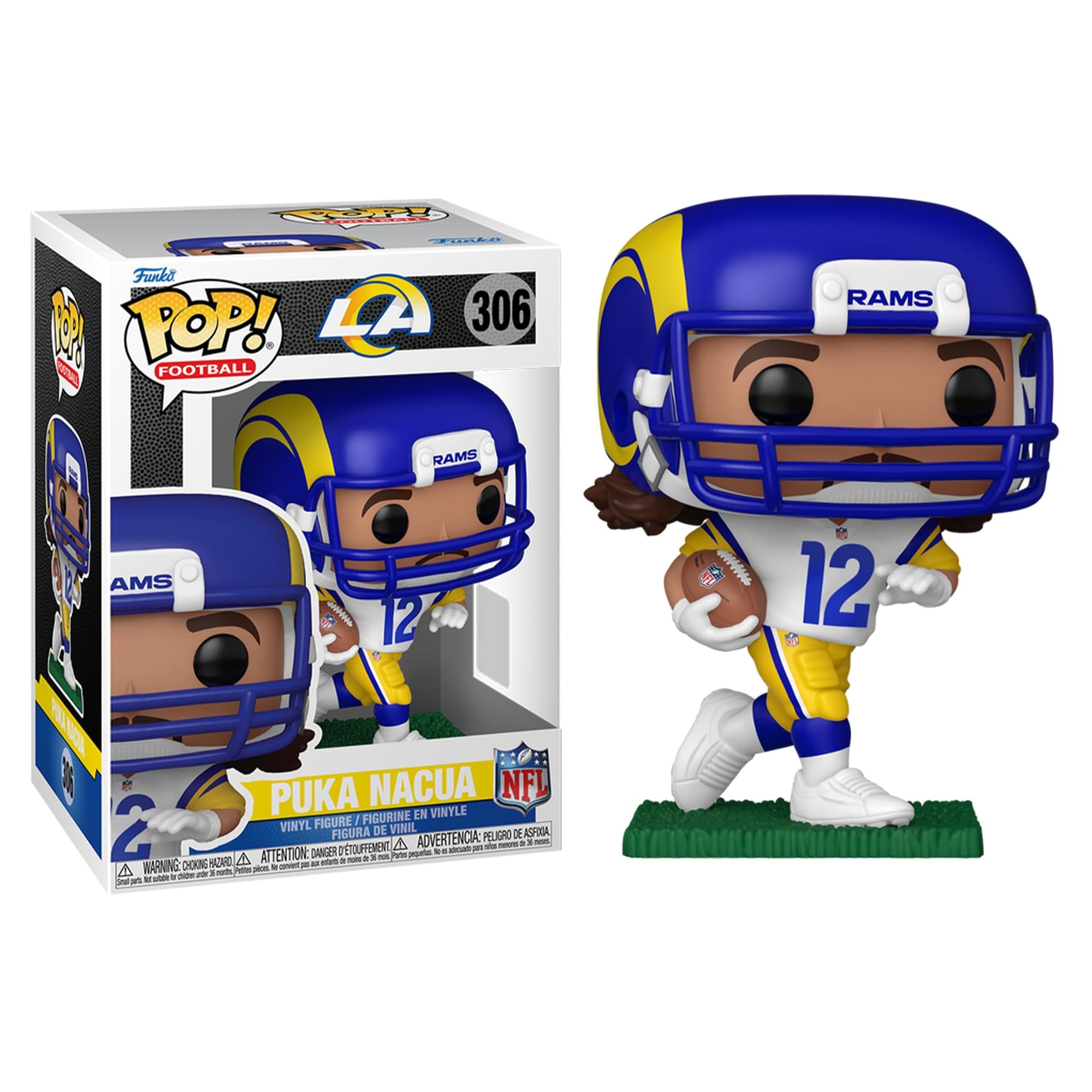 Funko Multi-Colored Los Angeles Rams Nfl Pop | Puka Nacua