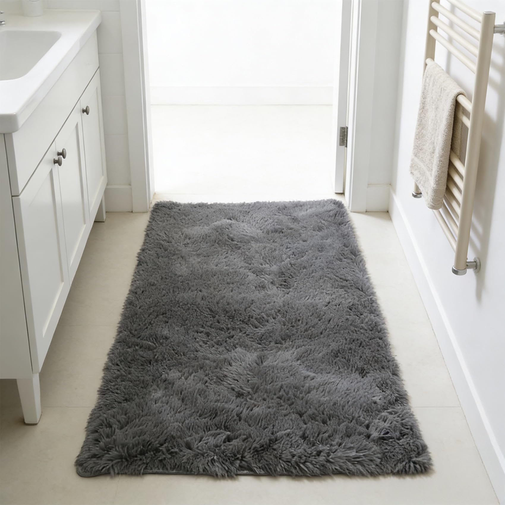 Tapis de salon doux 175x170 idéal pour réchauffer votre chambre