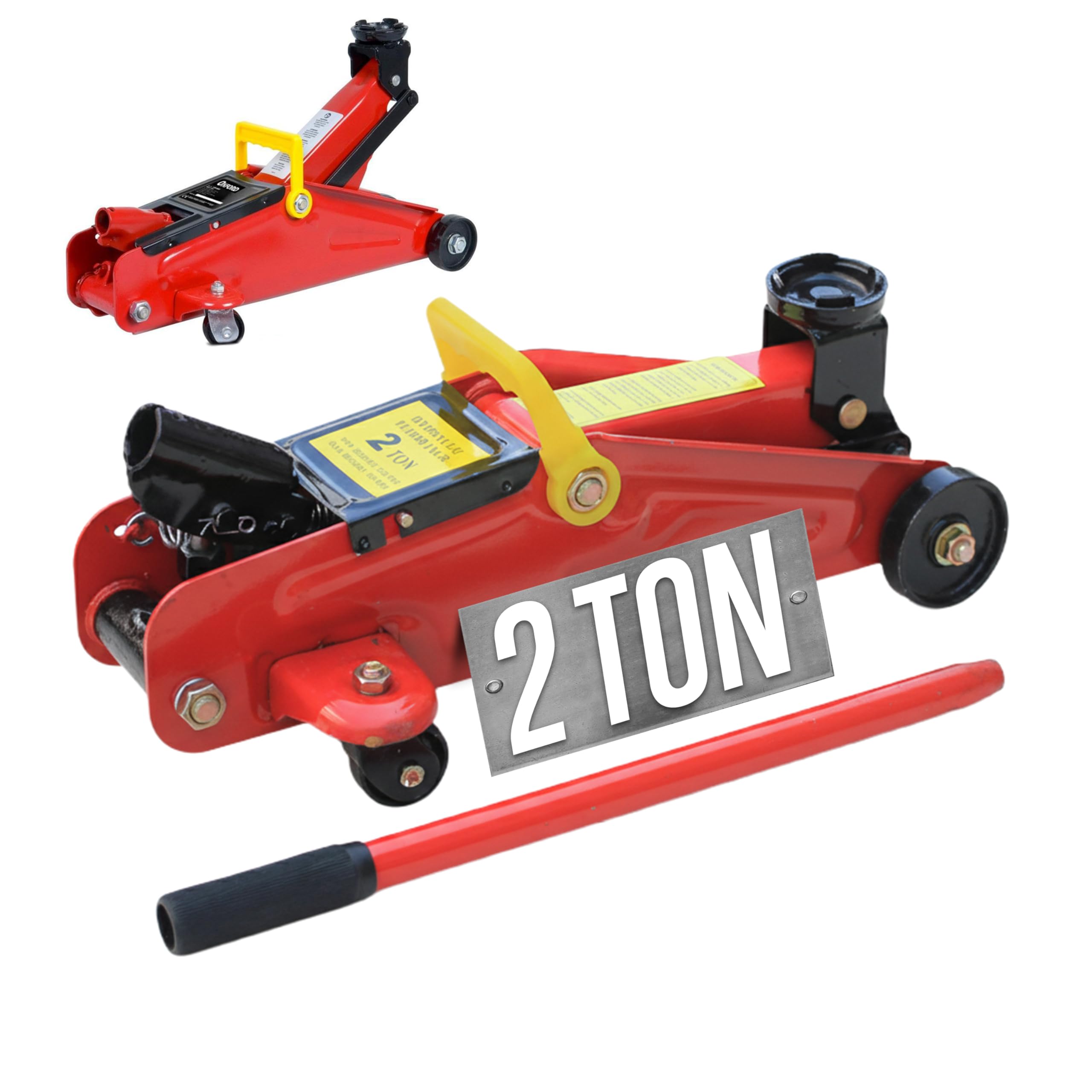 TEMPO DI SALDI Podnośnik hydrauliczny mechaniczny podnośnik samochodowy 2 tony podnośnik samochodowy
