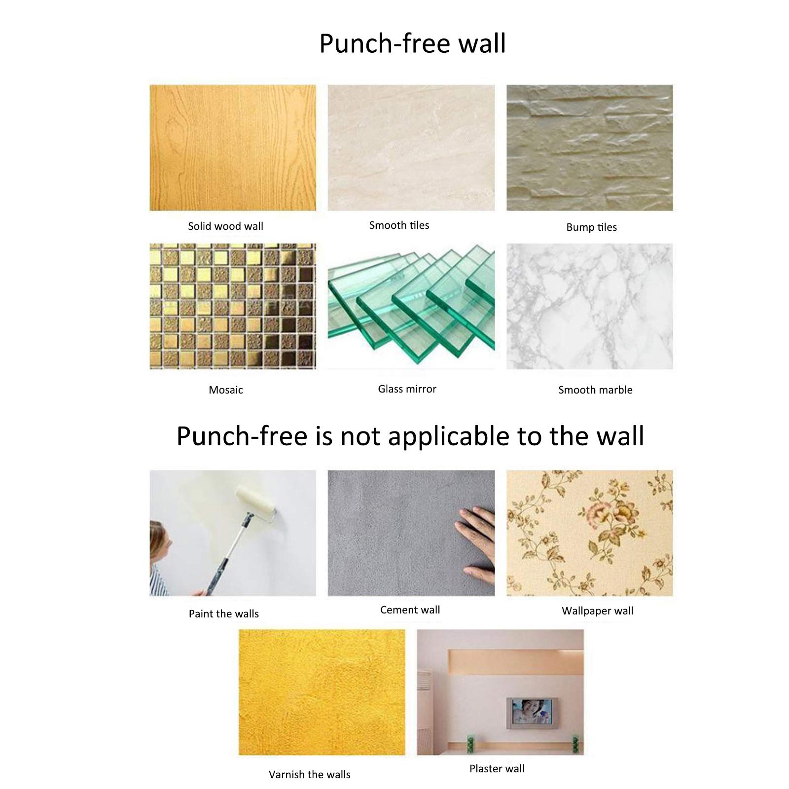Estante de Vidrio para baño Estantes de baño Grifo Estante de Maquillaje montado en la Pared Estante de Almacenamiento de baño Muebles de baño (Color: Blanco Tamaño: 50 cm)