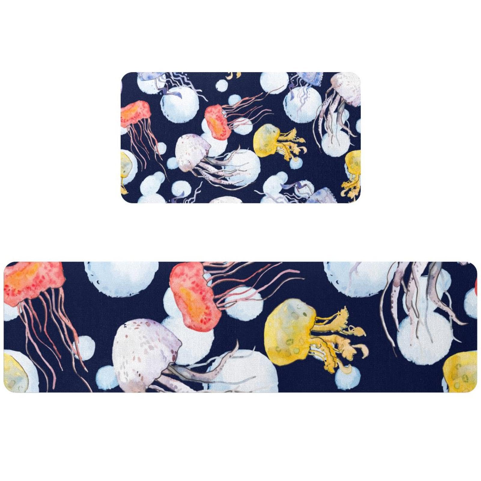 Tapis de cuisine antidérapants lot de 2 lavables sous l'eau