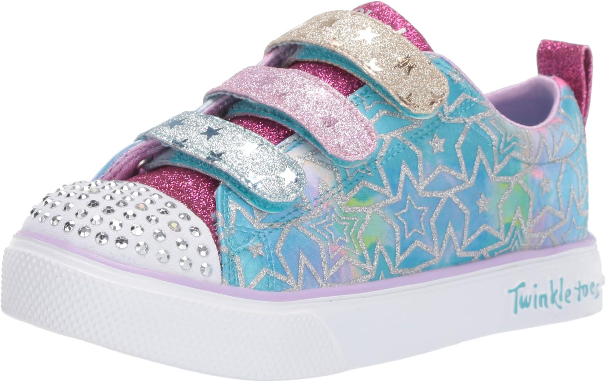 Skechers Unisex-Child Twinkle Breeze 2.0-Sparkle Du Sneaker
