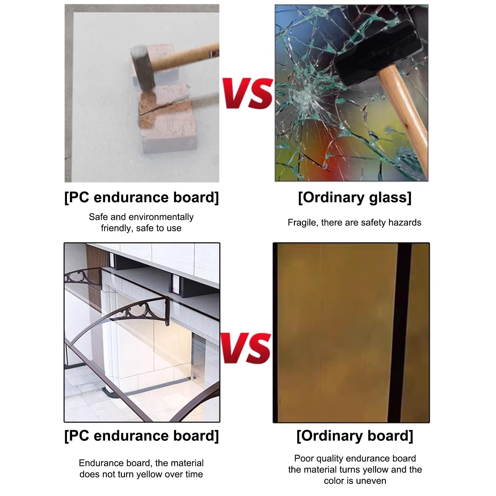 Paneles de invernadero de policarbonato transparente de 2 mm de corte fácil, ideales para patios y divisores, 100 x 400 cm y resistentes a la intemperie, perfectos para proyectos al aire libre