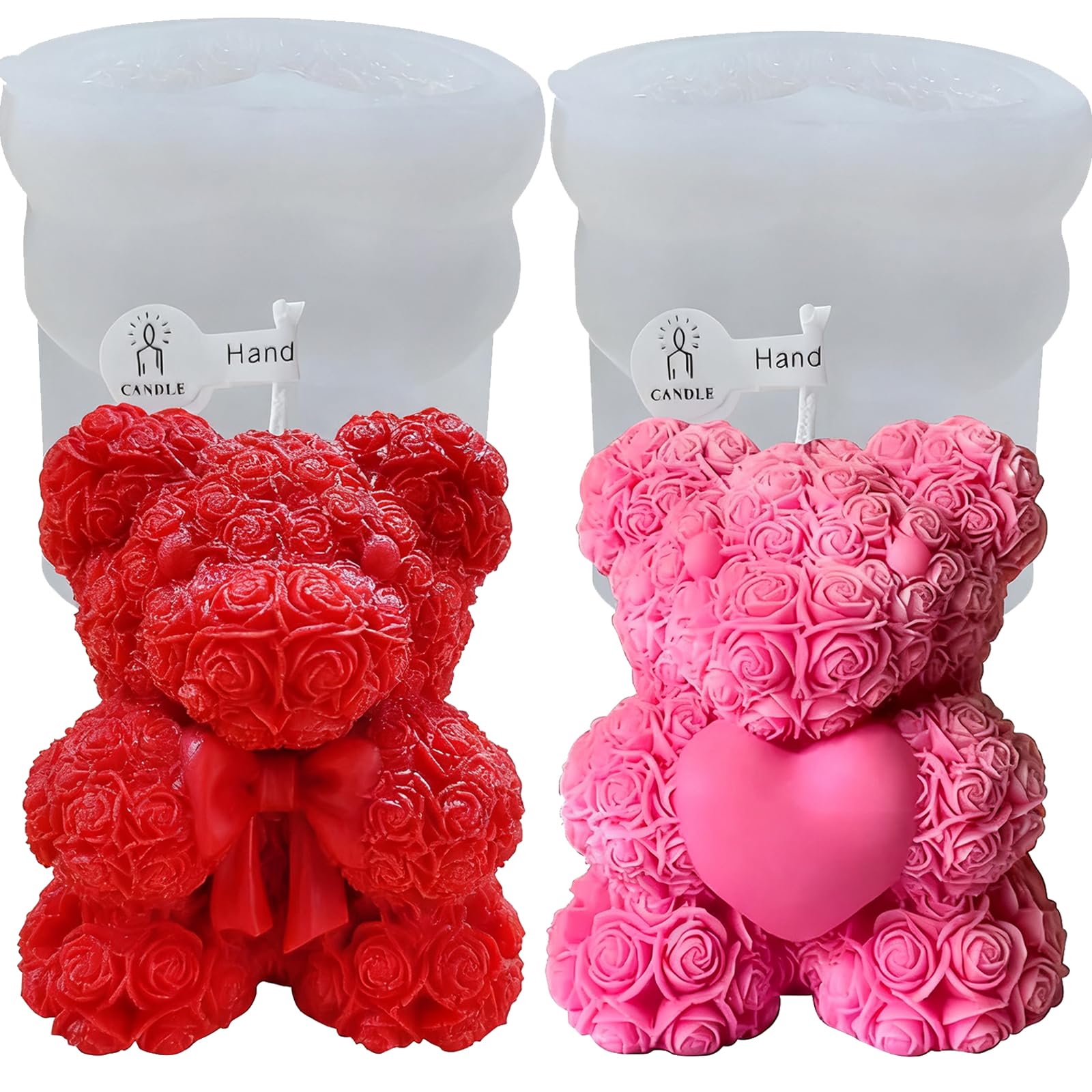 moule silicone ourson bougie