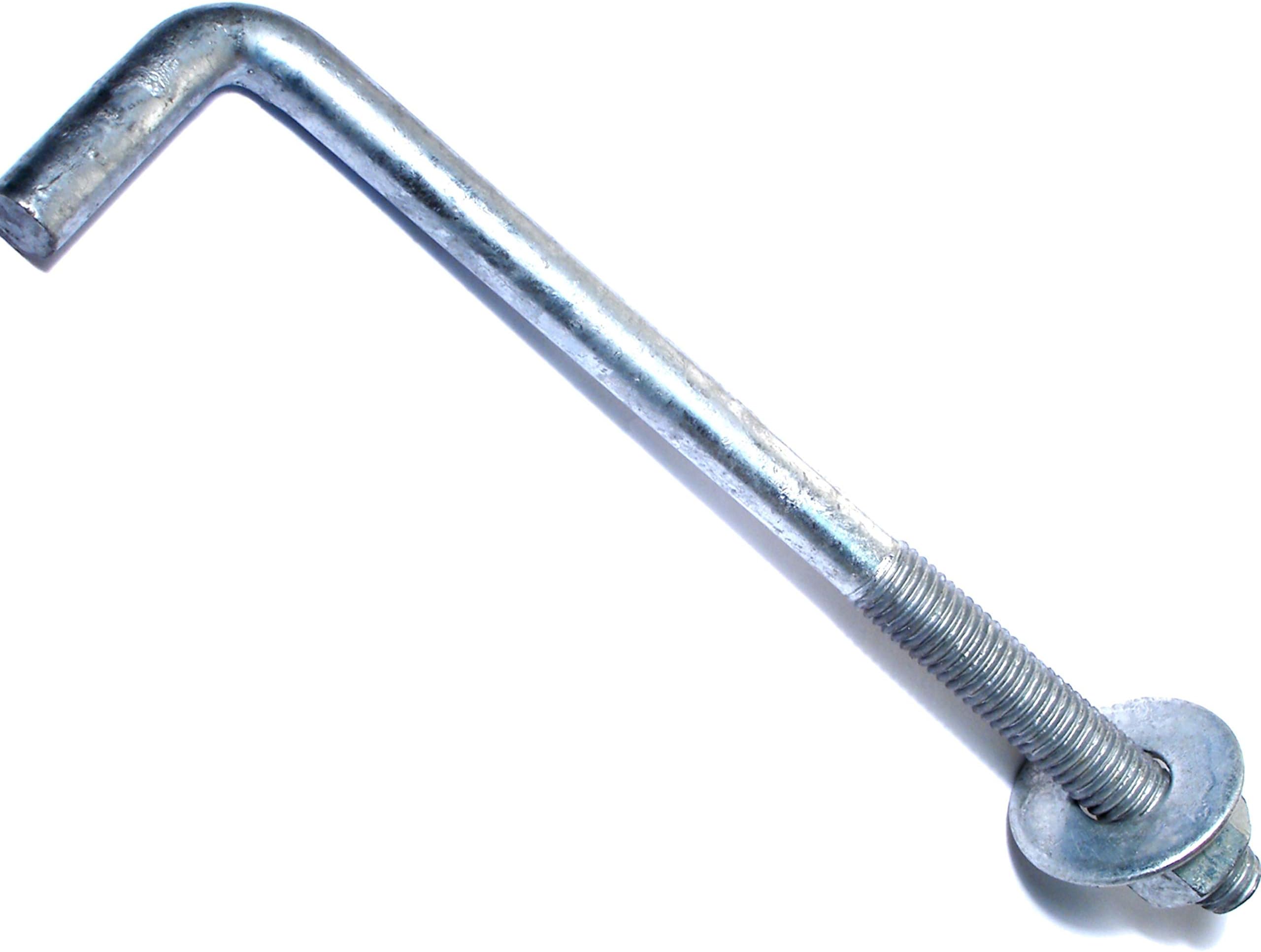 Hard-to-Find Fastener 014973147464 Anchor Bolts, 5/8-Inch x 10-Inch, 10-Piece