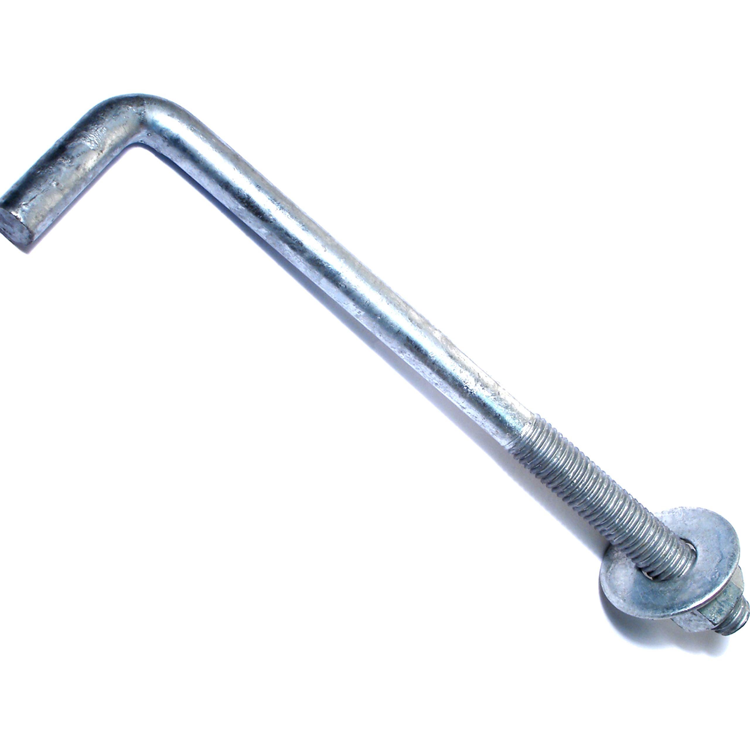 Hard-to-Find Fastener 014973147464 Anchor Bolts, 5/8-Inch x 10-Inch, 10-Piece