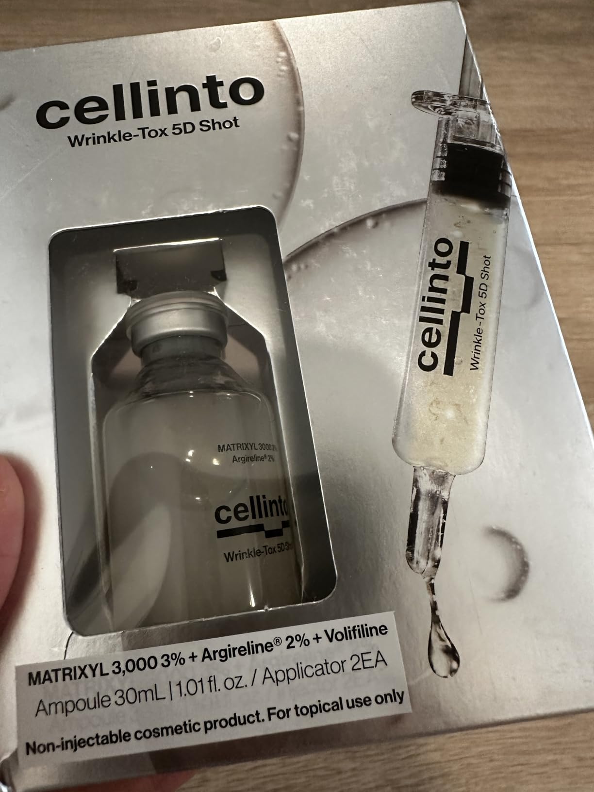 CELLINTO 5-in-1 Peptide Eye Serum – Smoothing & Brightening Care for Fine Lines, Dark Circles & Tired-Looking Eyes– Argireline, Matrixyl & Volufiline,30ml/1.01 fl oz
