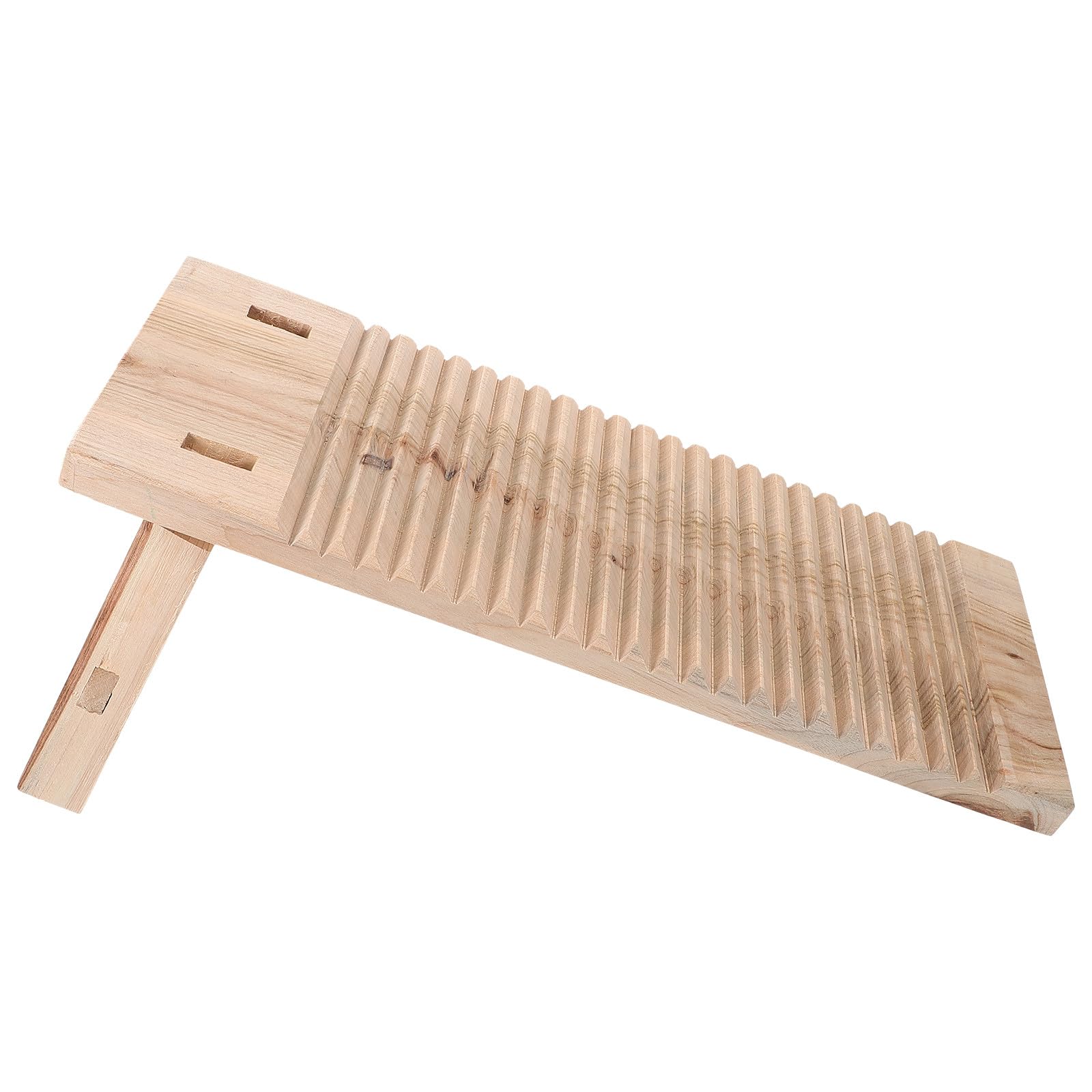Angoily Asse da Lavare in Legno Spesso e Resistente Piedi, Tavola Lavapanni Liscia e Robusta, per Lavare Abiti da Ragazzo Ragazza e Pannolini, Dimensioni 50x20x2,5 Cm