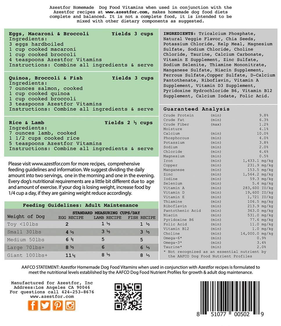 azestfor dog vitamins