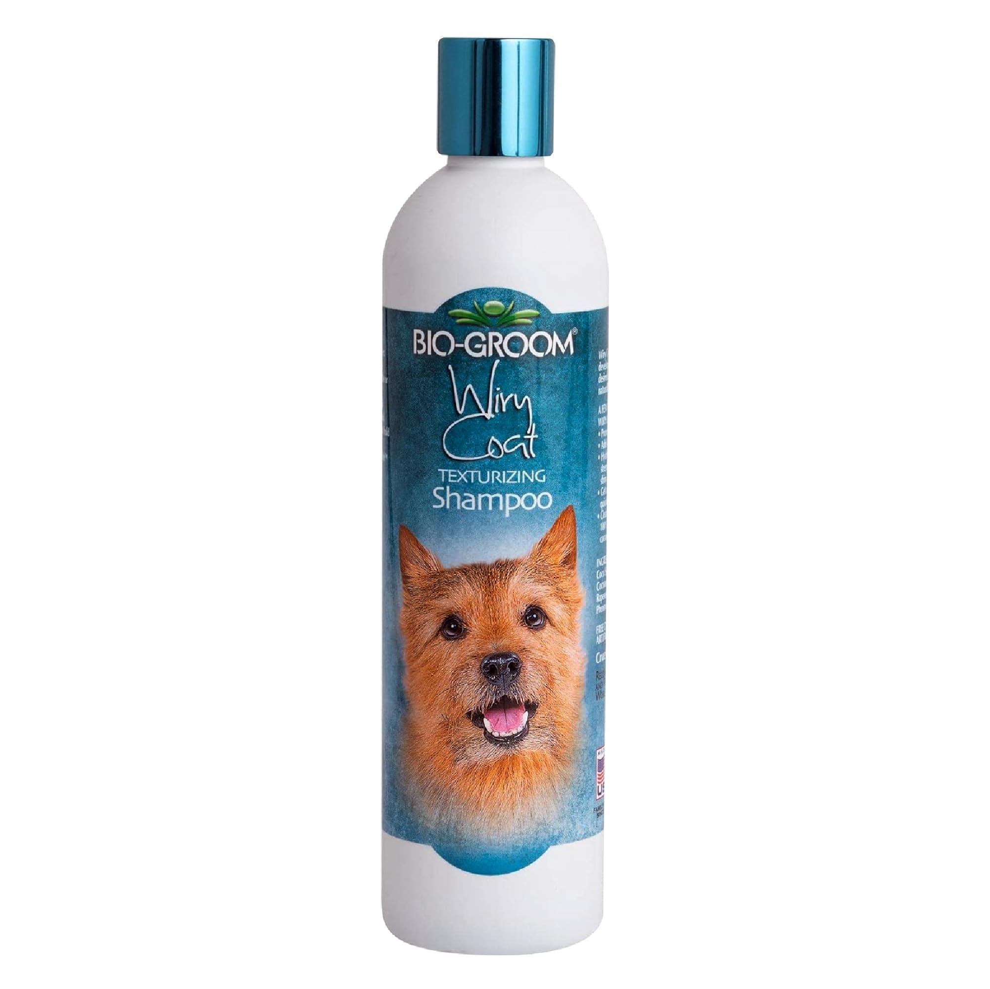 Bio-Groom Wiry Coat Dog Shampoo - Tearless, Bathing Supplies, Puppy Wash, Cat & Dog Grooming Supplies, Cruelty-Free, Made in USA, Texturizing Shampoo