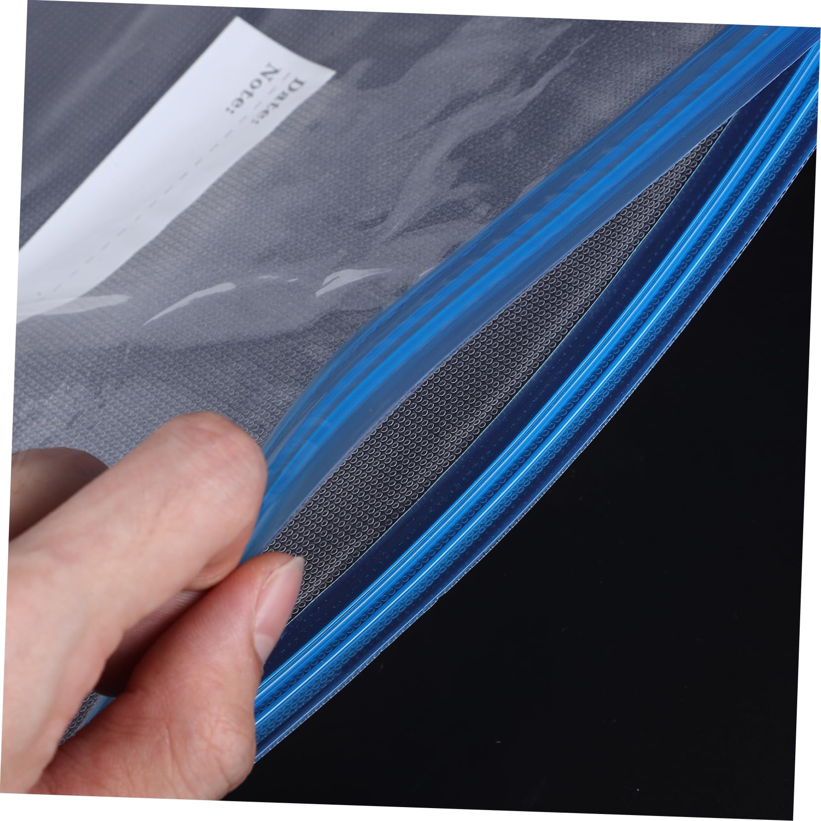 MOLUCKFU 10 Pack Reusable Food Storage Bags Freezer Bags Vacuum Sealer for Food Preservation -free 13.39 x 10.24 Inches