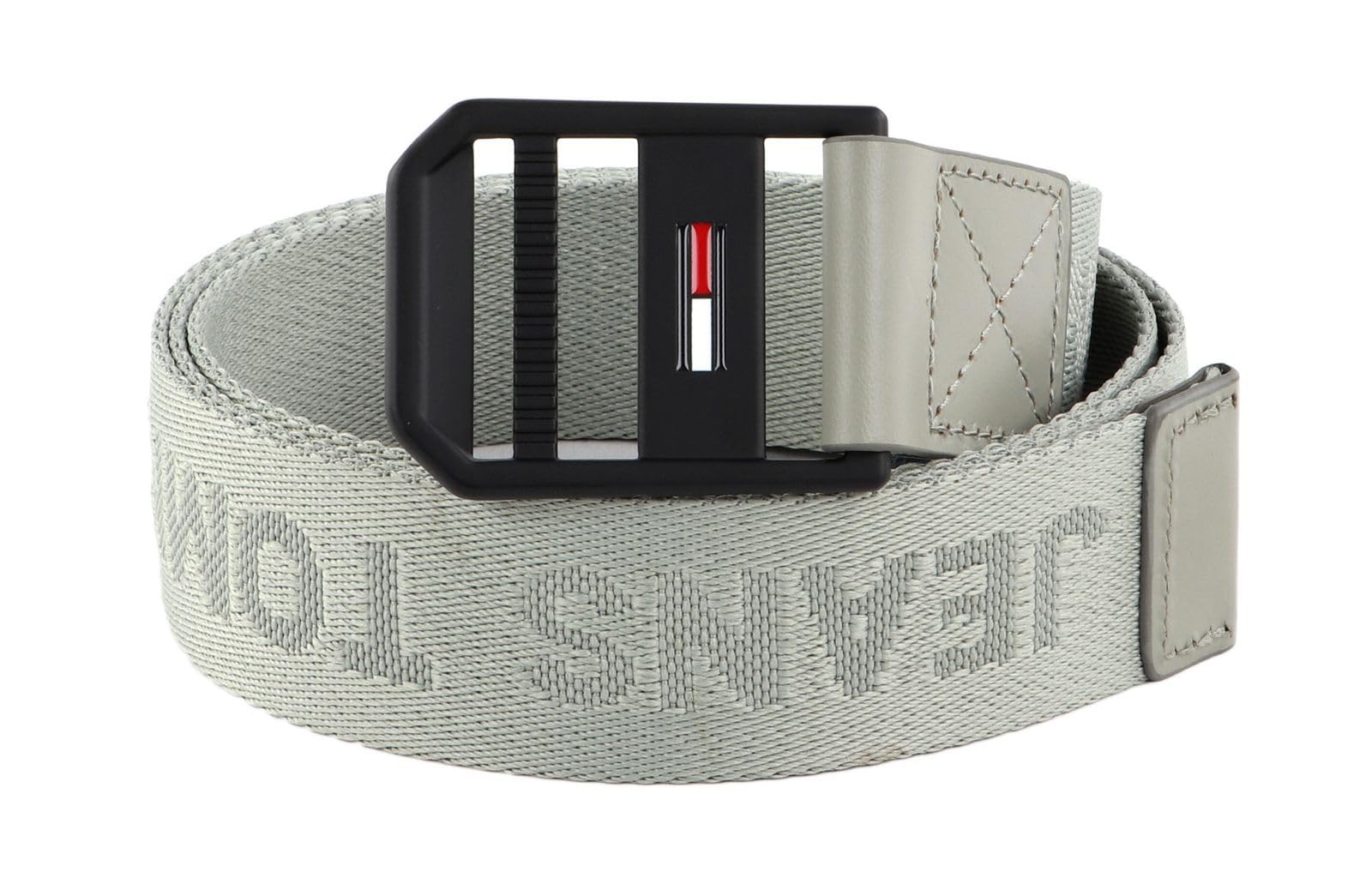 Tommy Hilfiger TJM Webbing Belts Elevated Belt 3.5 W100 Grey gray