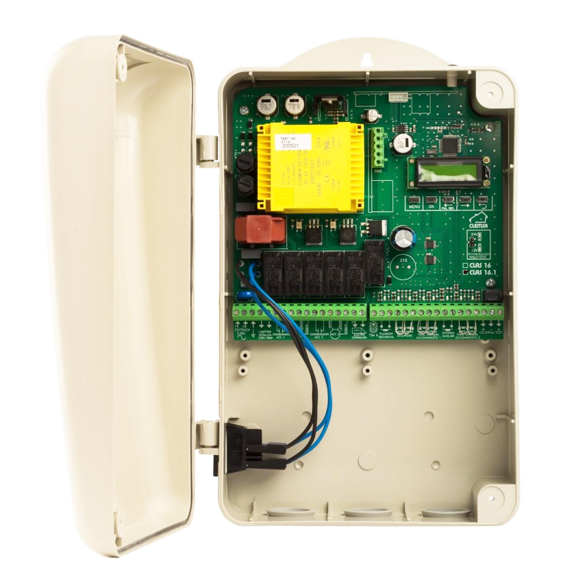 CLEMSA CLAS 16 cuadro de control para puertas abatibles 230V