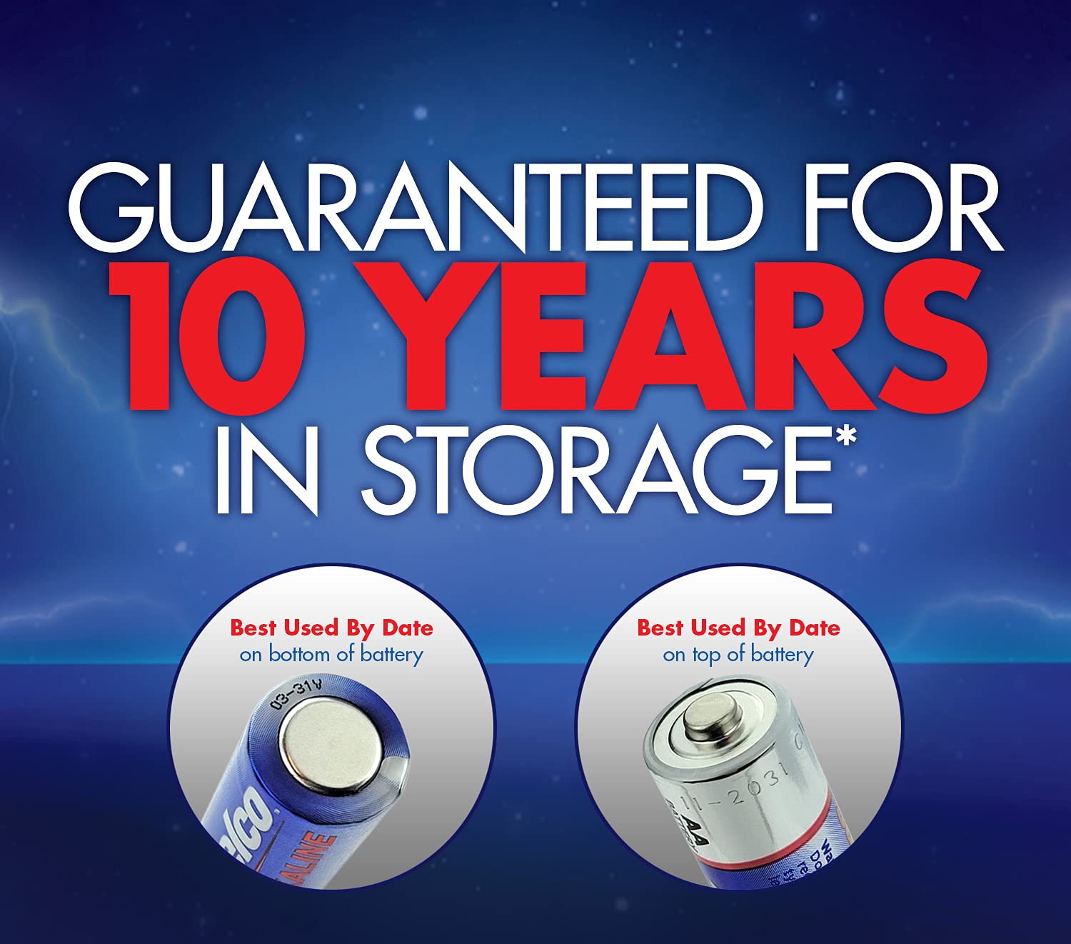 ACDelco 100Count AA Batteries, Maximum Power Super Alkaline Battery