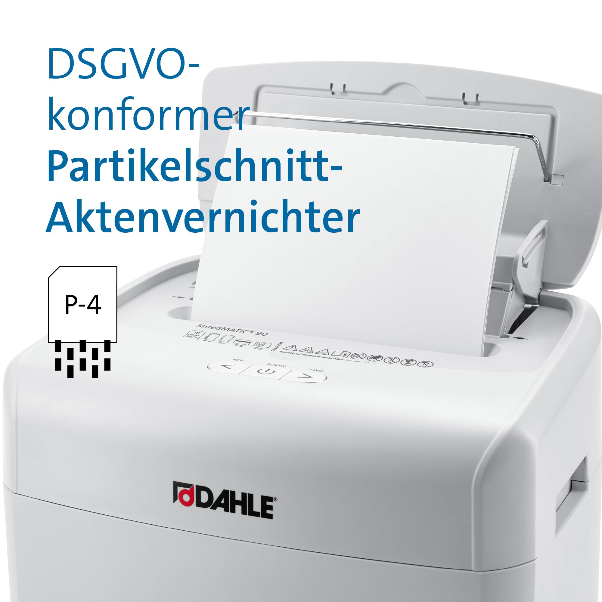 Dahle ShredMATIC 90 Autofeed P4 Aktenvernichter