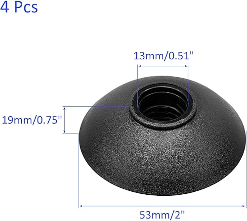 Miniatura 3 de Paquete de 4 accesorios de repuesto para bastón de trekking, resistentes al desgaste, para esquí de barro, deportes de escalada al aire libre