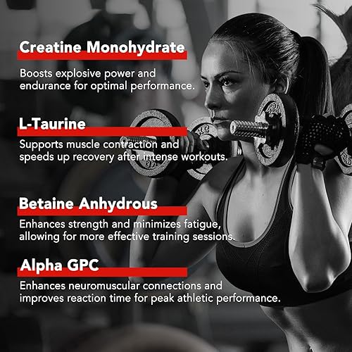 Miniatura 9 de Gomitas de monohidrato de creatina para hombres y mujeres, crecimiento muscular, sin azúcar, mejora la fuerza y el rendimiento, suplementos a granel