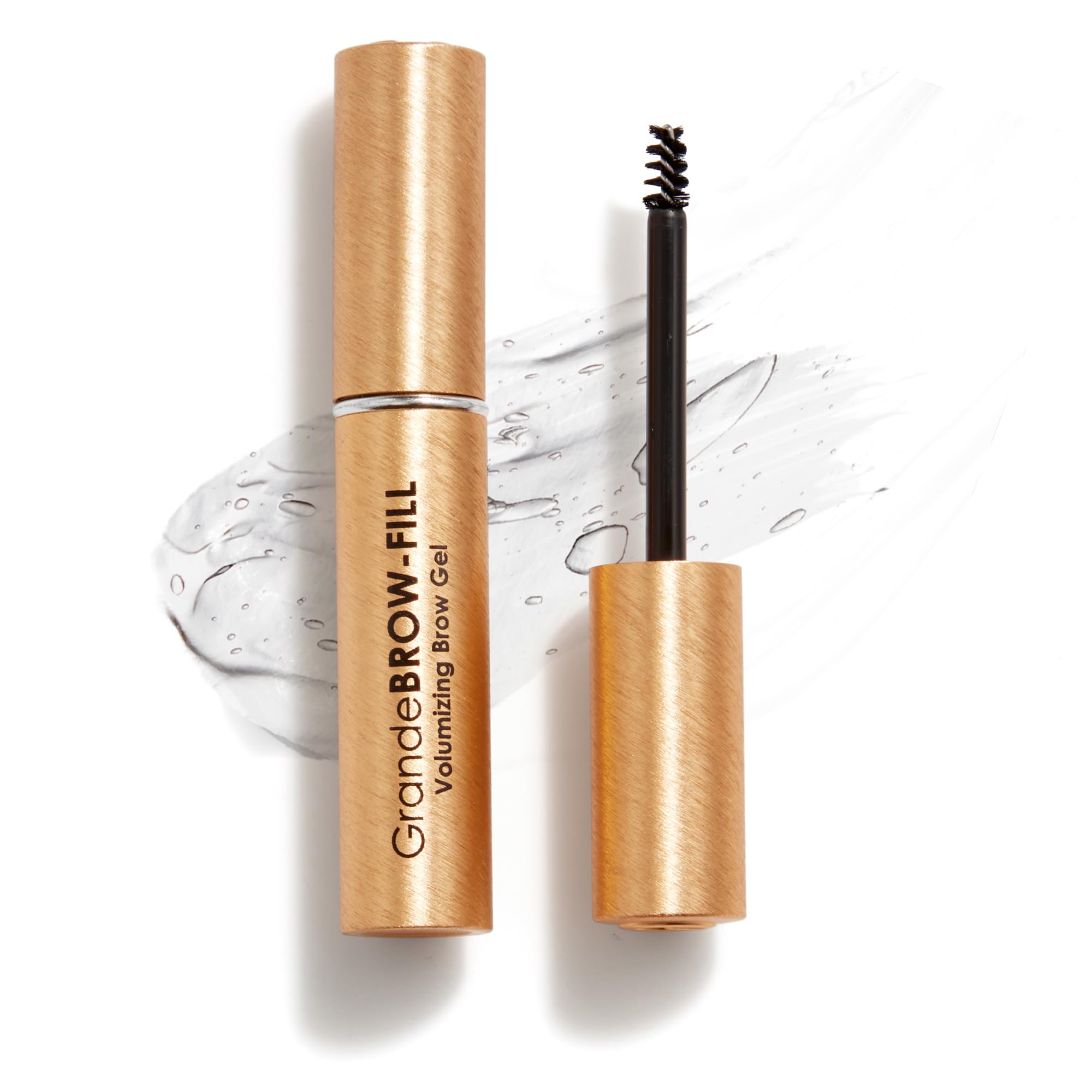 GrandeBROW-FILL Volumizing Brow Gel, Tinted or Clear Eyebrow Mascara, Soft Flexible Hold, Water Resistant