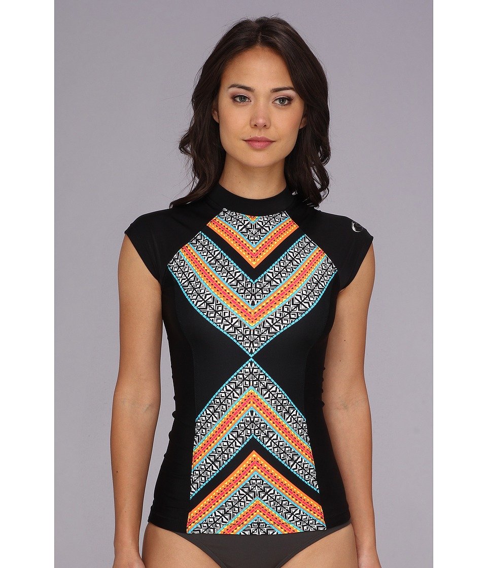 Rip Curl Women's Gypsy Queen Cap Sleeve Rash Guard