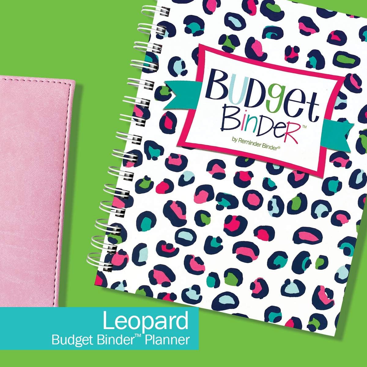 Budget Binder with 1,126 Stickers – Undated Monthly Budget Planner & Financial Workbook – Bill Organizer, Debt & Savings Tracker, Expense Log Book for Women, Household & Small Business