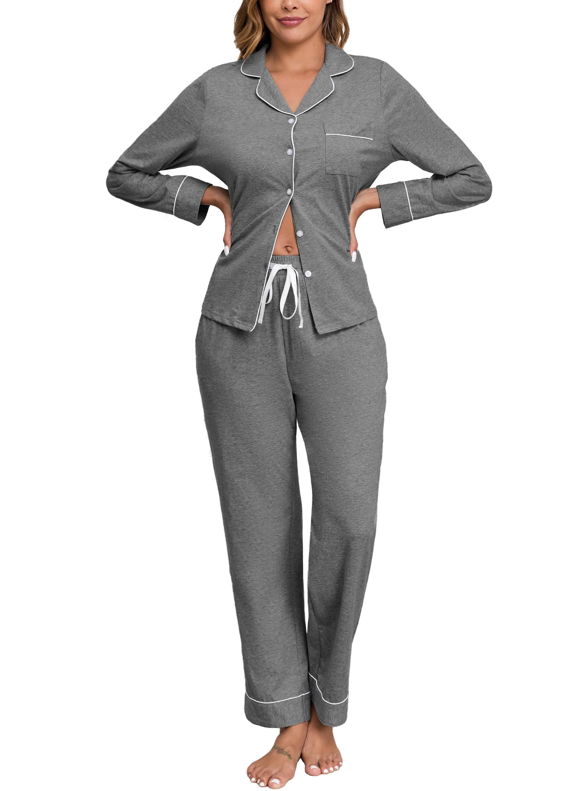 Veseacky 100% Cotton Women's Pajama Set