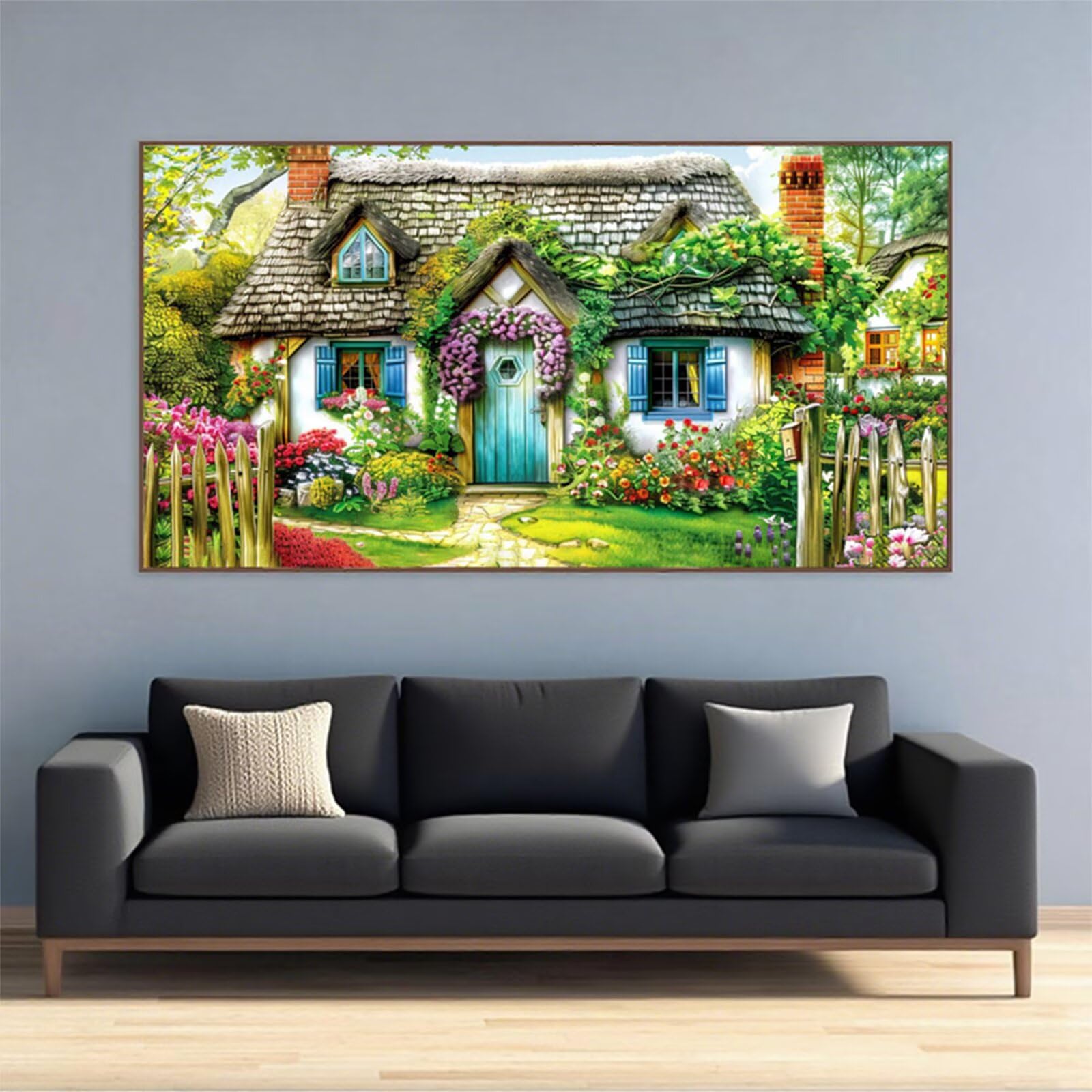 Diamentowe zestawy do malowania diamentami dla dorosłych, 5D Dimond Art Cabin Gem Arts and Crafts Paintings, DIY, kryształ górski, haft krzyżykowy, malowanie według numerów, dzieci, dekoracja pokoju