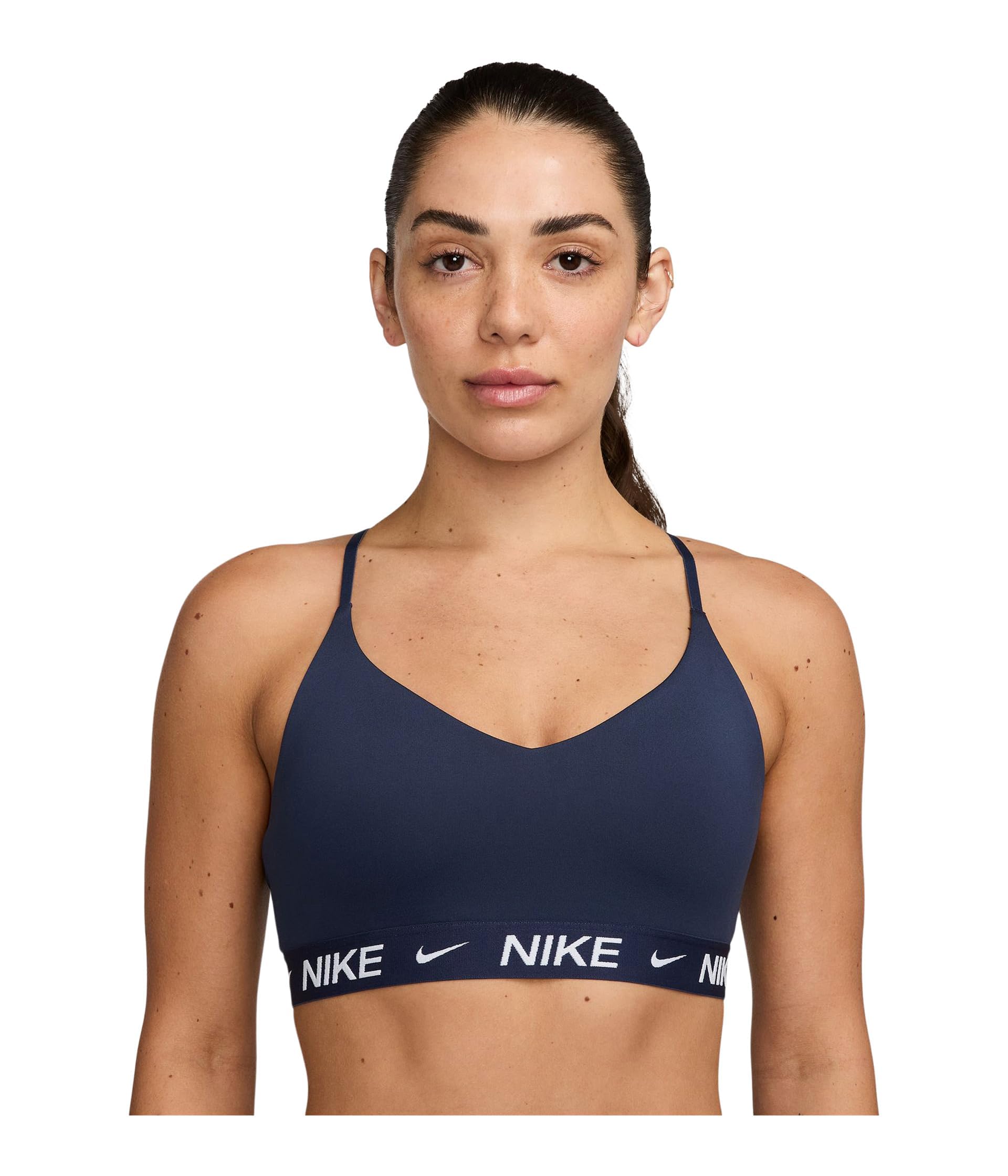 Nike Dri-Fit Indy Light Support Sport-BH für Damen (1er-Pack), blau, XX-Large