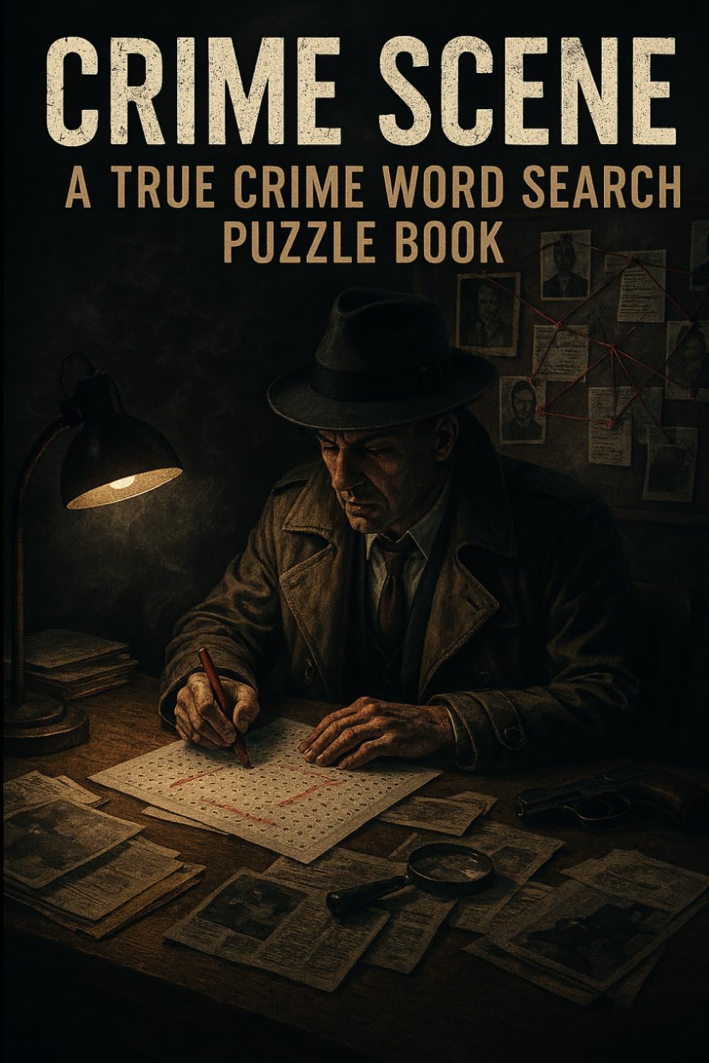 Crime Scene: A True Crime Word Search Puzzle Book: Over 50 Word Search Puzzles for Adult Sleuths | Forensics, Evidence & Detective Vocabulary (True Crime Puzzle Case Files)