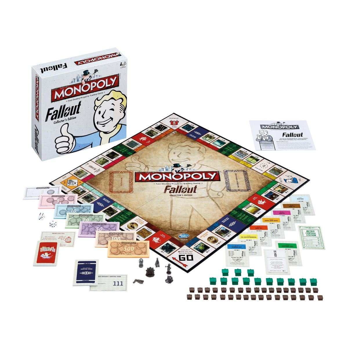 Monopoly: Fallout Edition - Board Game : Amazon.com.au: Toys & Games