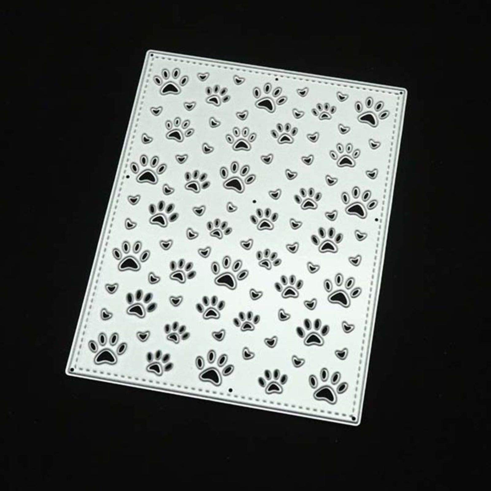 Fustella a forma di zampa di cane, per goffratura, stencil per