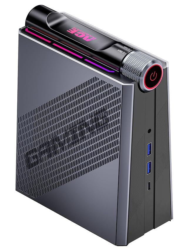 ACEMAGIC Mini PC Mini Computers Ryzen 9 6900HX up to 4 9Ghz Mini Gaming PC with 32GB 16GB