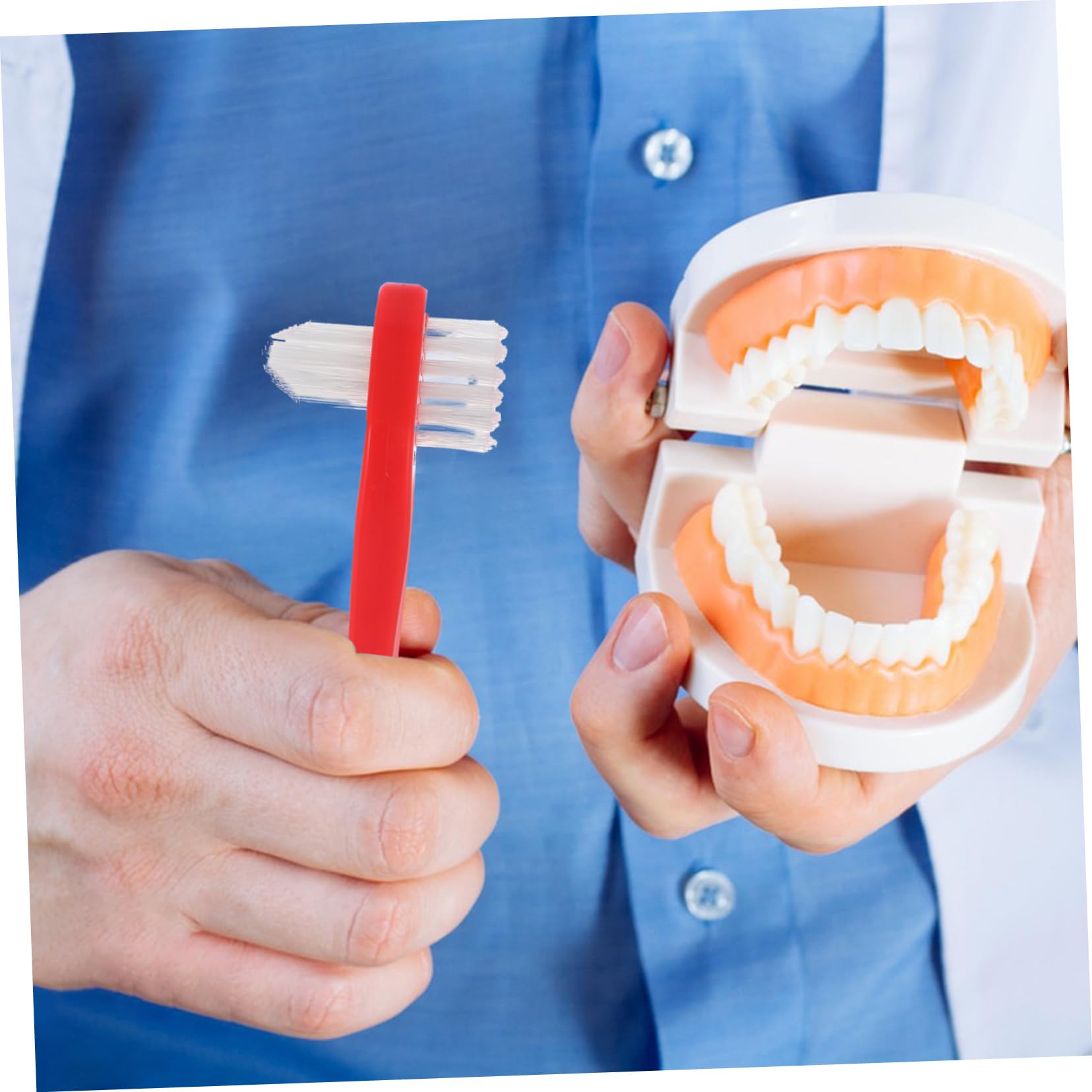 PACKOVE 20pezzi Spazzolini Per Dentiera Per Dentiera e Apparecchi Ortodontici Design e
