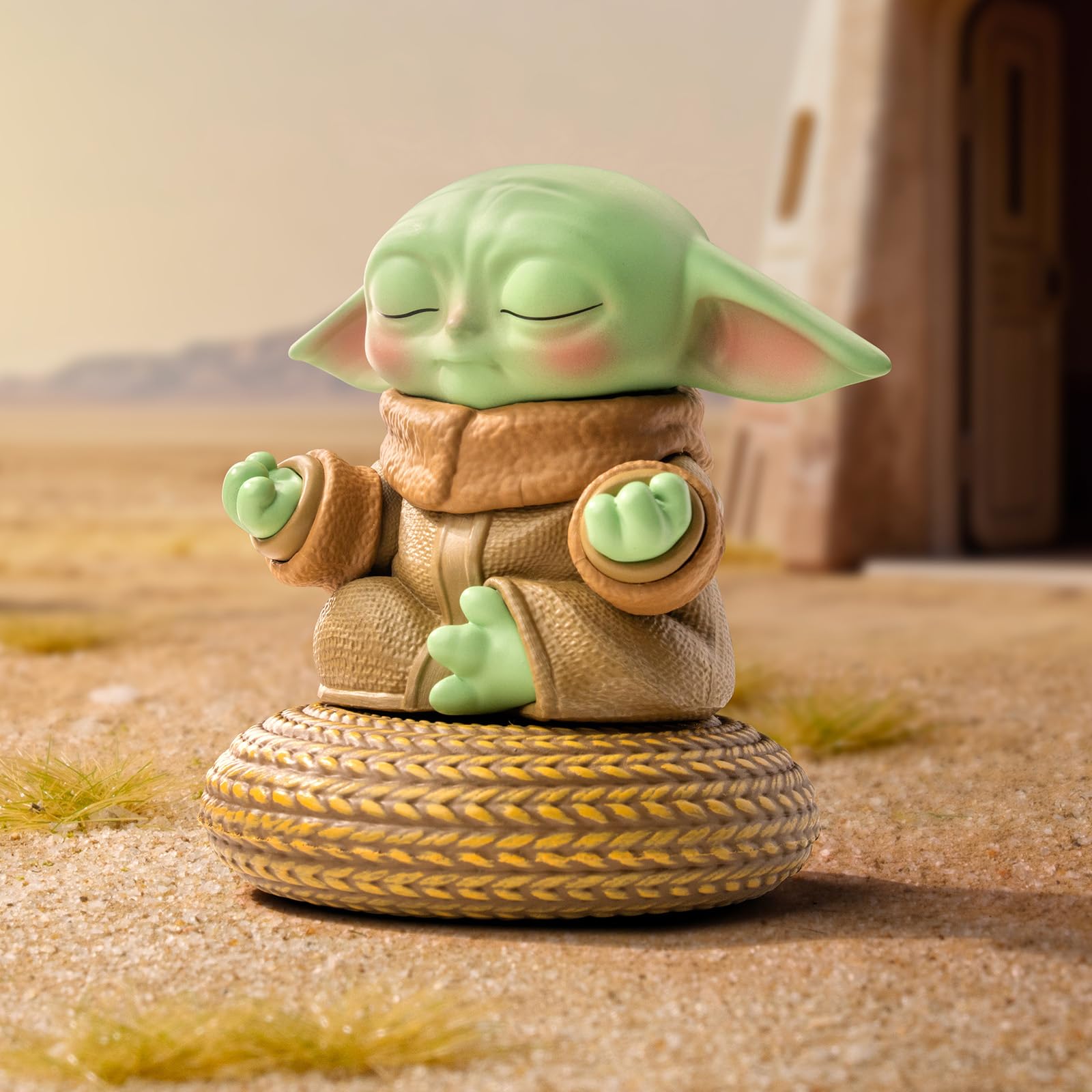 POP MART Star Wars Grogu Tiny But Mighty Series Figures, kolekcjonerskie na święta i urodziny dla dzieci i dorosłych – pojedyncze pudełko