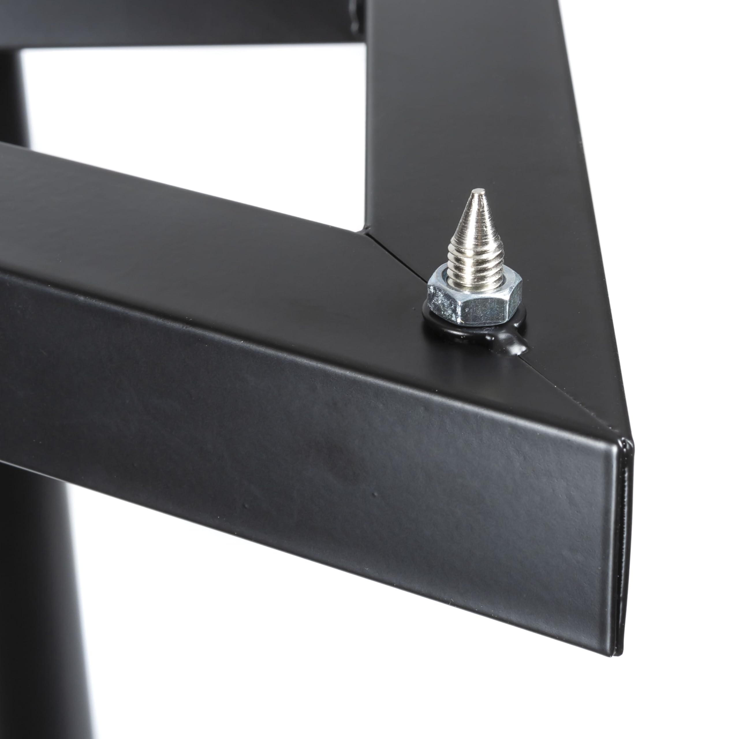 Fame Audio DB 039 Monitor Stativ - Verstellbares Lautsprecherstativ, 23kg Tragfähigkeit, 730-1110mm Höhe, Dreiecksfuß - Ideal für TV, Broadcast, Projekt- und Tonstudio