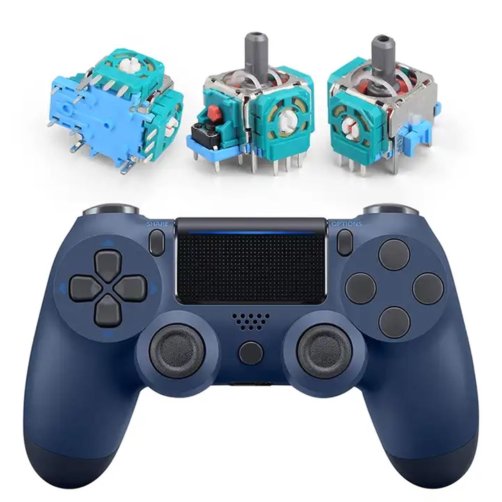 20 30 pezzi 3D Analog Thumb Stick Modulo Sensore Potenziometri for PS4 for Controller Xbox One(3D Analog 30pcs)