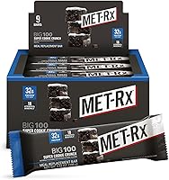 Vista 9 de MET-Rx Big 100 barras de proteínas colosales, Blueberry Cobbler, barras de reemplazo de comidas, 4