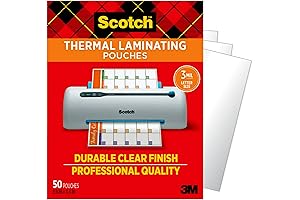 Scotch Thermal Laminating Pouches: Premium Protection for Your Important Documents